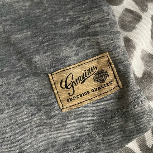 Worn once! Harley-Davidson baseball tee women’s XS - Picture 2 of 5